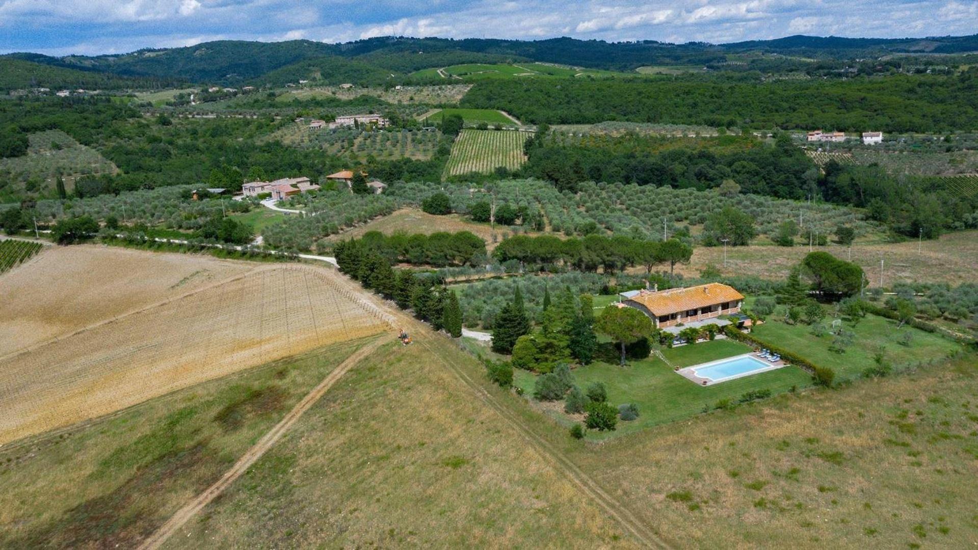 Bellosguardo 8 Villa Castellina in Chianti Exterior photo